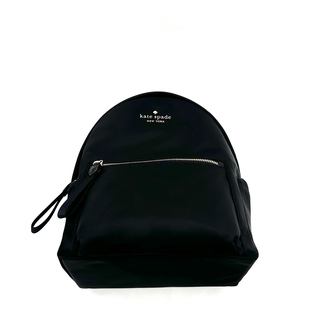 Kate Spade Chelsea Nylon Medium Backpack Black/Gold (NWT) - Picture 5 of 14